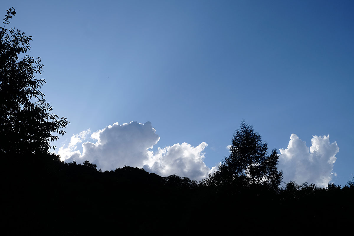 9月の空